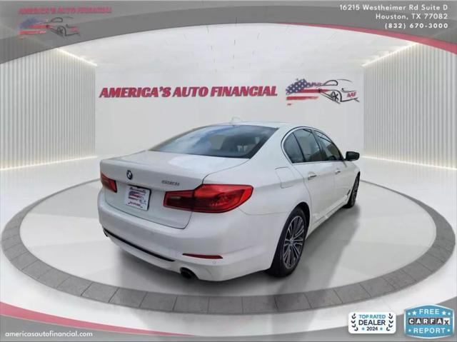 used 2018 BMW 530 car, priced at $18,995