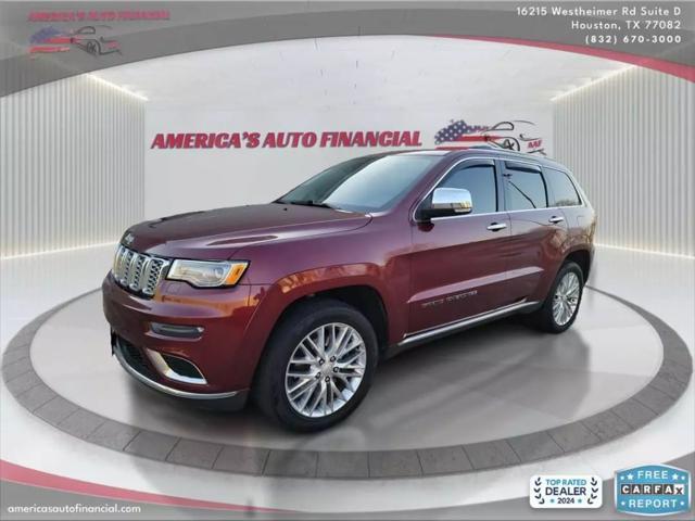 used 2018 Jeep Grand Cherokee car, priced at $15,995