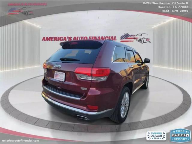 used 2018 Jeep Grand Cherokee car, priced at $15,995