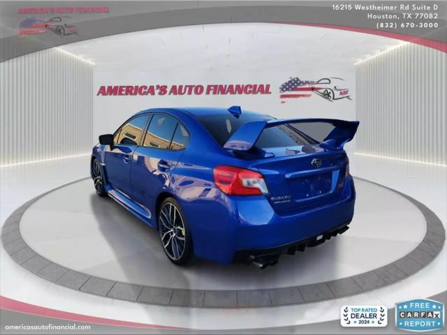 used 2020 Subaru WRX STI car, priced at $28,995