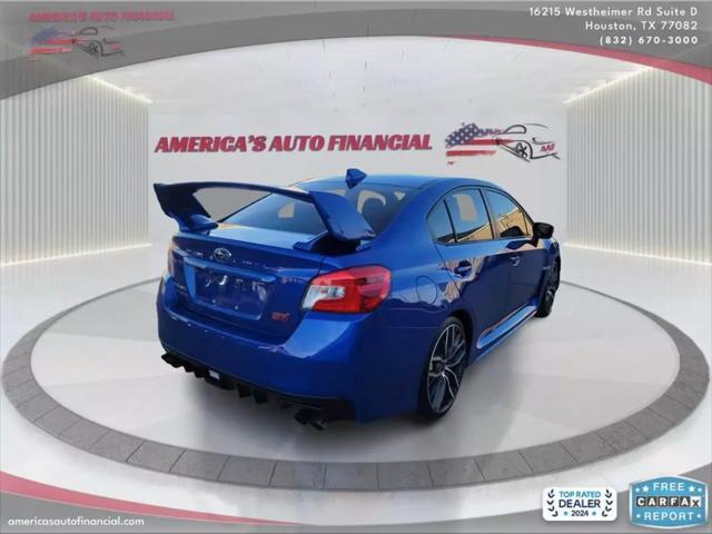 used 2020 Subaru WRX STI car, priced at $28,995