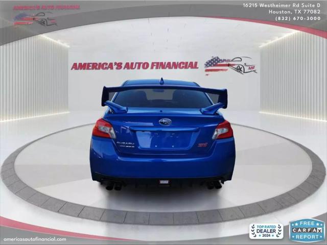 used 2020 Subaru WRX STI car, priced at $28,995