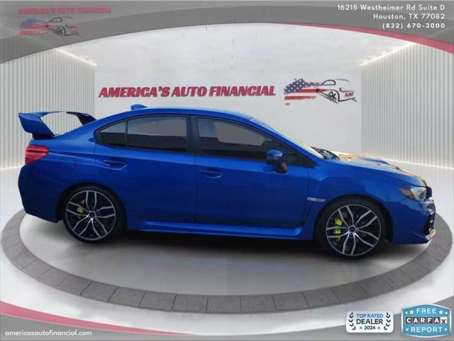 used 2020 Subaru WRX STI car, priced at $28,995