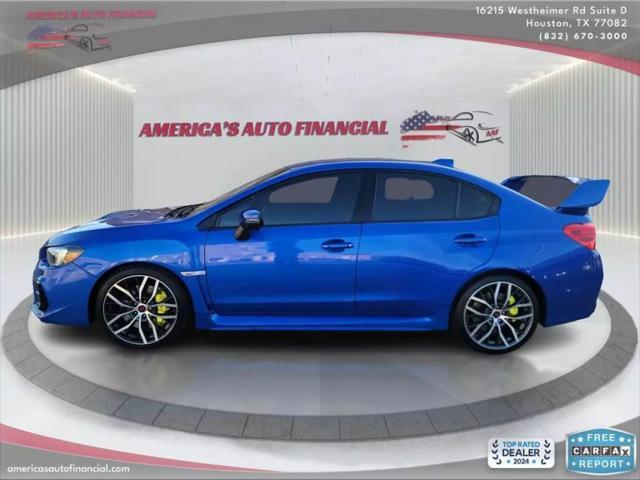 used 2020 Subaru WRX STI car, priced at $28,995