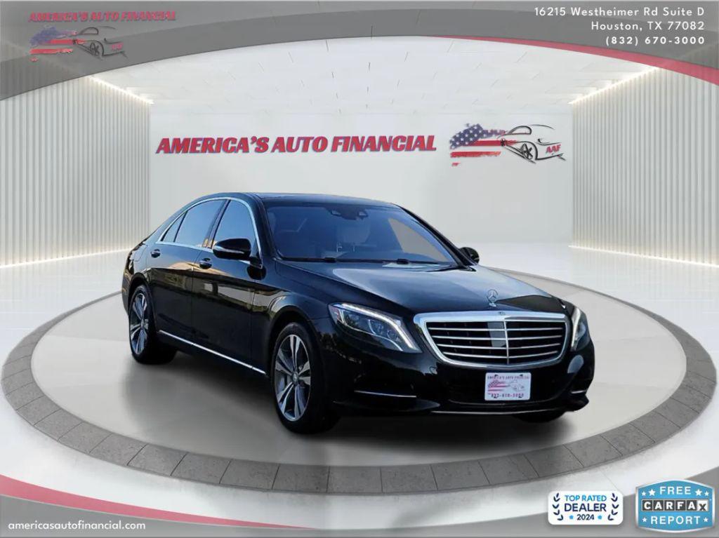 used 2015 Mercedes-Benz S-Class car, priced at $20,995