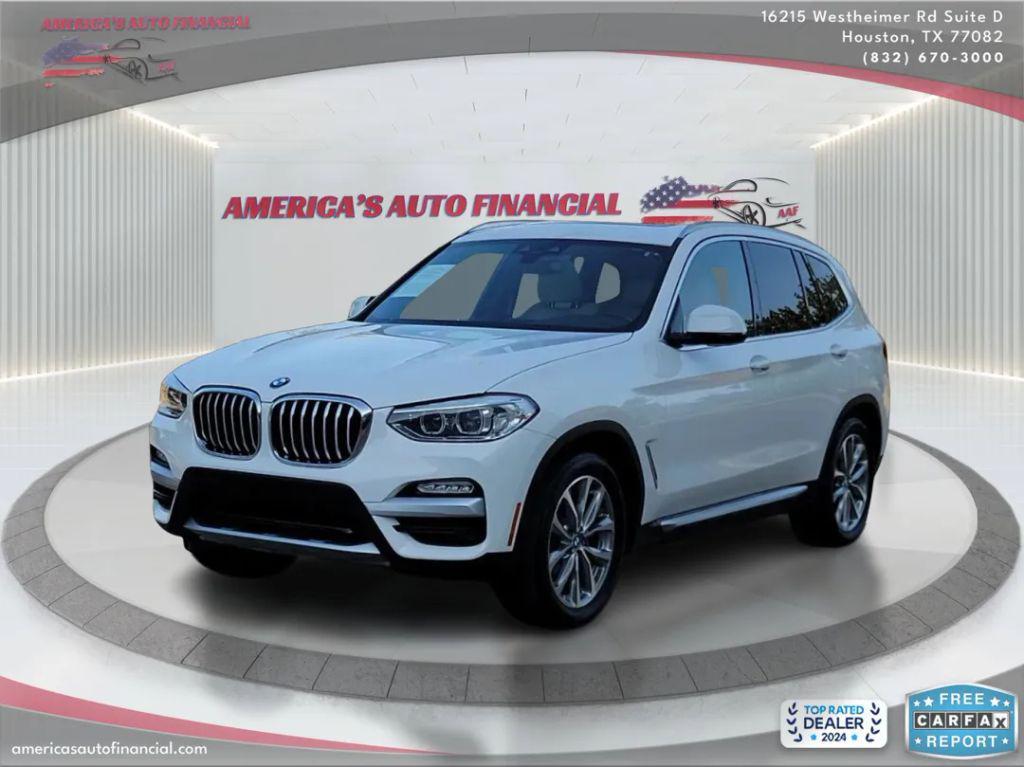 used 2019 BMW X3 car, priced at $18,495