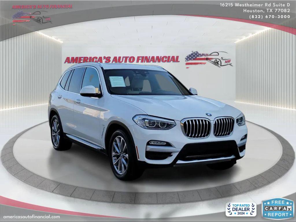 used 2019 BMW X3 car, priced at $18,995