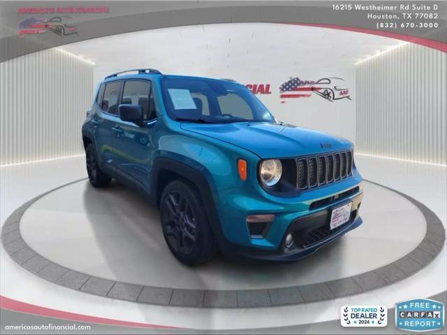 used 2021 Jeep Renegade car, priced at $18,995