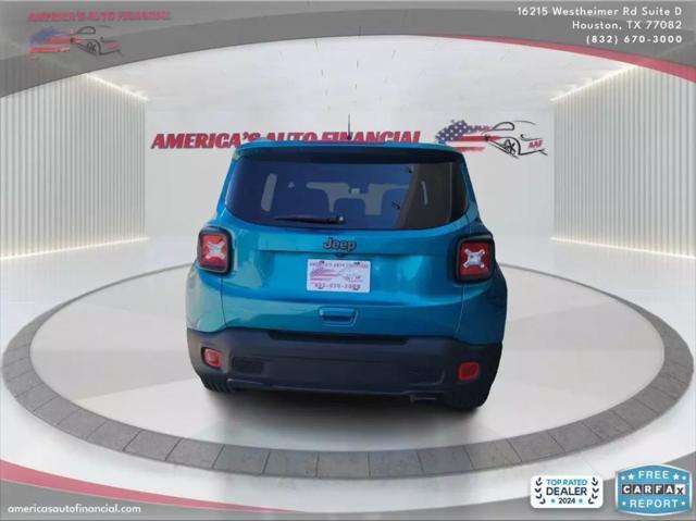 used 2021 Jeep Renegade car, priced at $18,995
