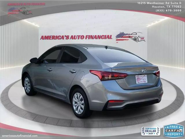 used 2021 Hyundai Accent car, priced at $13,995