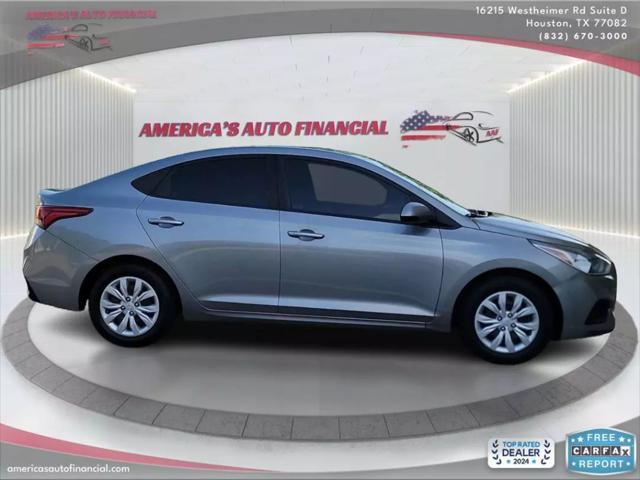 used 2021 Hyundai Accent car, priced at $13,995