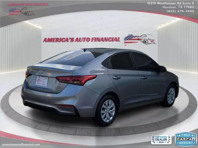 used 2021 Hyundai Accent car, priced at $13,995