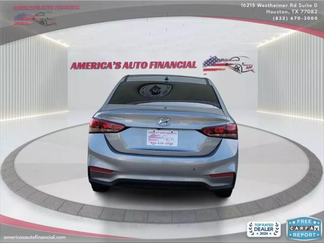 used 2021 Hyundai Accent car, priced at $13,995