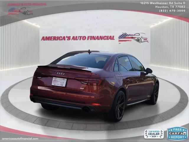 used 2018 Audi A4 car, priced at $13,995