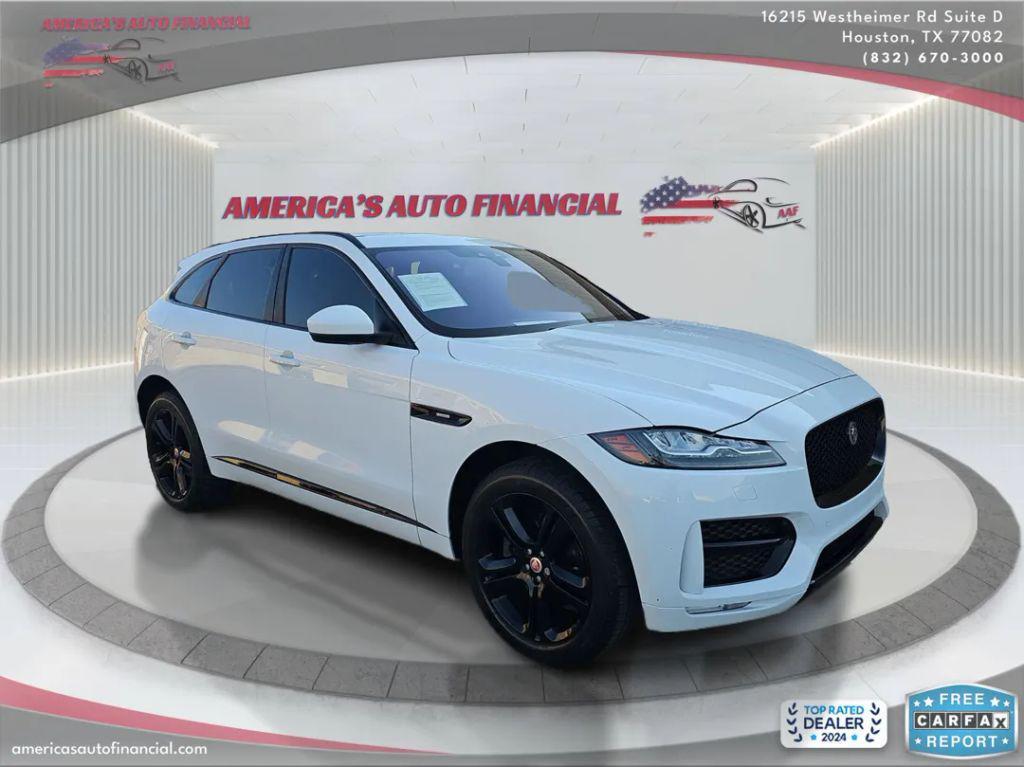 used 2018 Jaguar F-PACE car, priced at $15,495