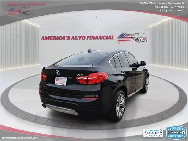 used 2018 BMW X4 car, priced at $19,995