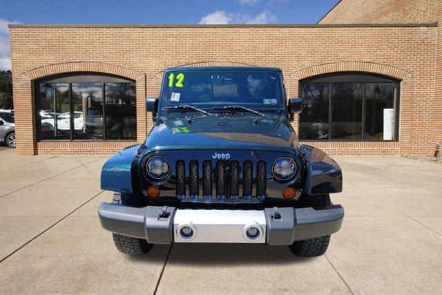 used 2012 Jeep Wrangler Unlimited car, priced at $15,500