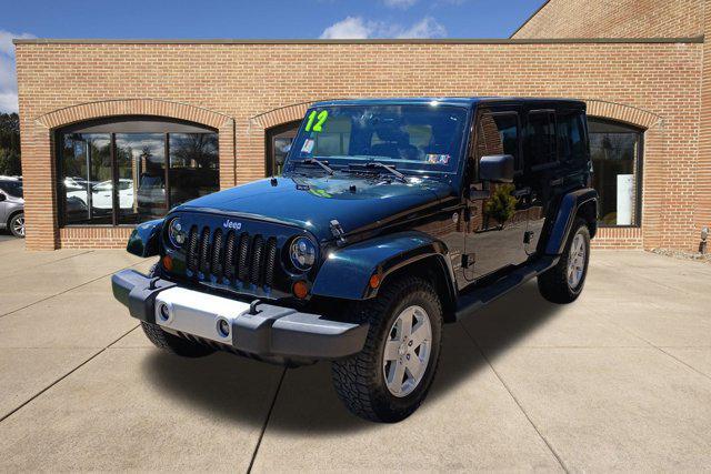 used 2012 Jeep Wrangler Unlimited car, priced at $15,500