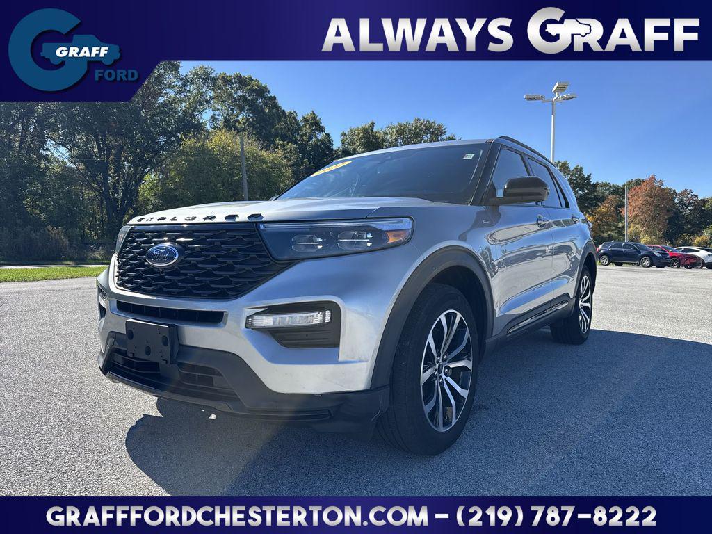 used 2022 Ford Explorer car, priced at $31,599