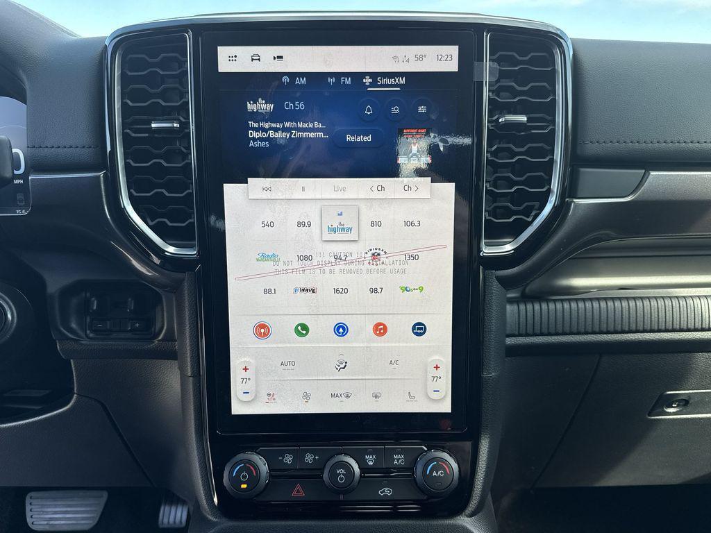 new 2025 Ford Ranger car, priced at $49,590