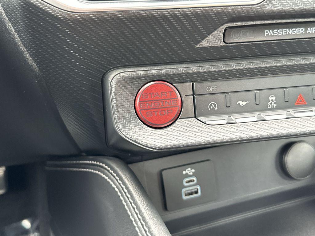 new 2025 Ford Mustang car, priced at $53,707