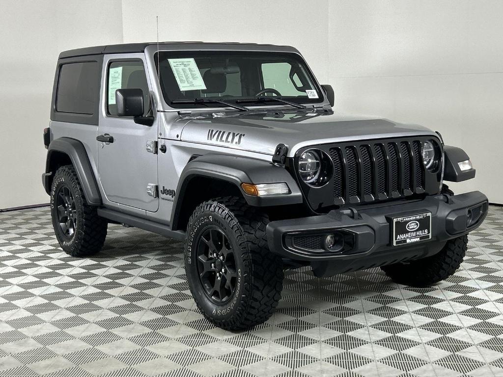 used 2021 Jeep Wrangler car, priced at $29,998