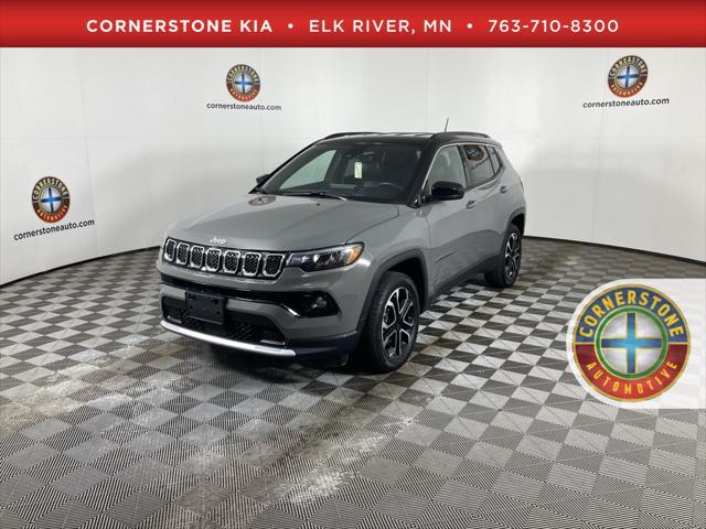used 2023 Jeep Compass car, priced at $24,299