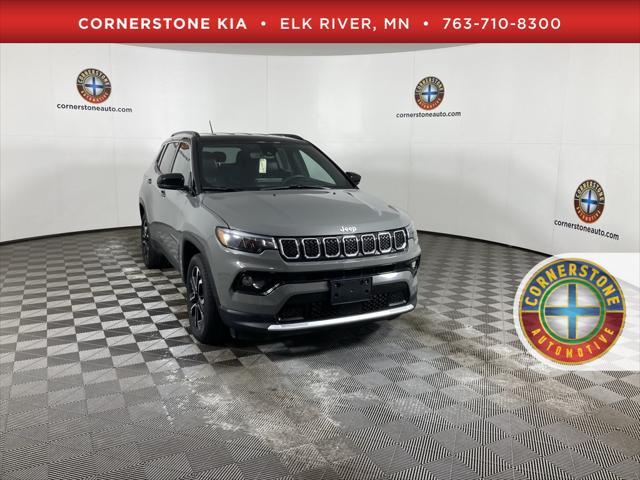 used 2023 Jeep Compass car, priced at $24,799
