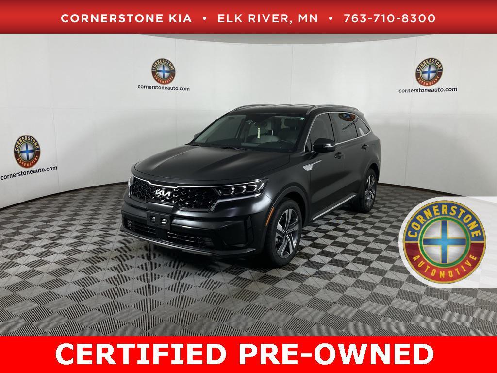 used 2022 Kia Sorento Plug-In Hybrid car, priced at $33,799