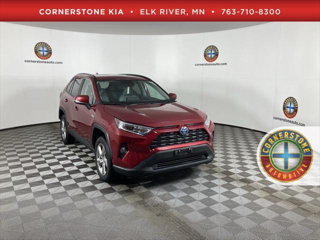 used 2021 Toyota RAV4 Hybrid car, priced at $33,999