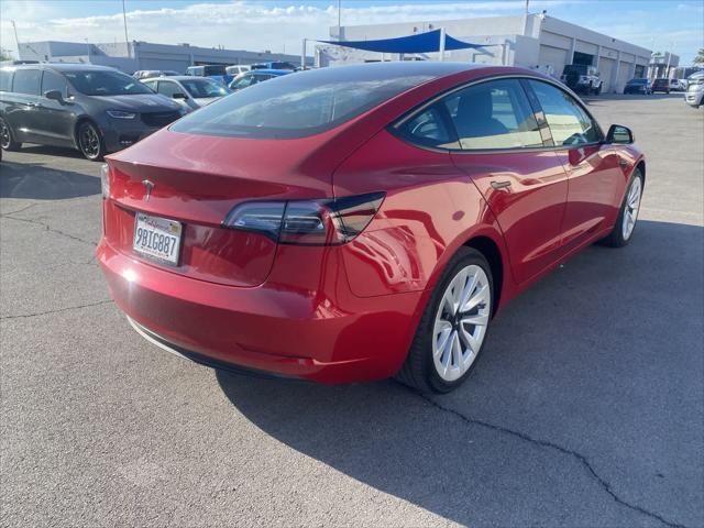 used 2022 Tesla Model 3 car, priced at $25,000