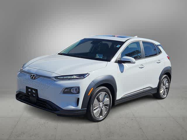 used 2021 Hyundai Kona EV car, priced at $19,000