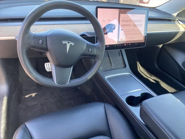 used 2022 Tesla Model 3 car, priced at $31,000