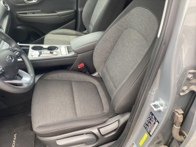 used 2022 Hyundai Kona EV car, priced at $18,000