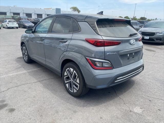 used 2022 Hyundai Kona EV car, priced at $18,000