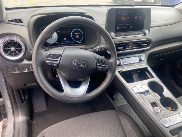used 2022 Hyundai Kona EV car, priced at $18,000
