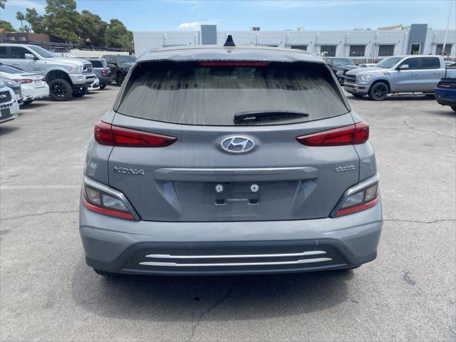 used 2022 Hyundai Kona EV car, priced at $18,000