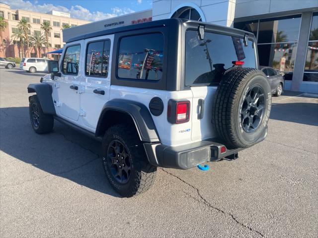 used 2023 Jeep Wrangler 4xe car, priced at $28,000