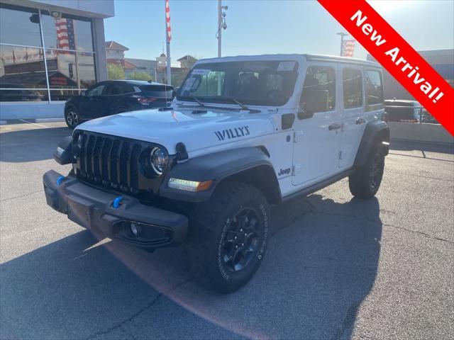 used 2023 Jeep Wrangler 4xe car, priced at $28,000
