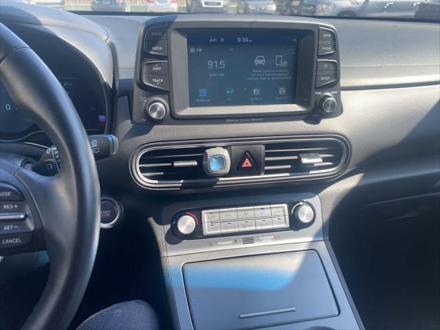 used 2021 Hyundai Kona EV car, priced at $20,000