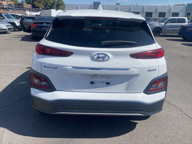 used 2021 Hyundai Kona EV car, priced at $20,000