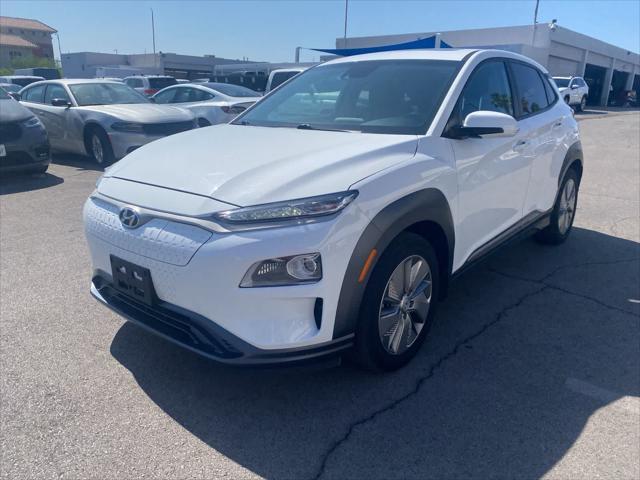 used 2021 Hyundai Kona EV car, priced at $19,000