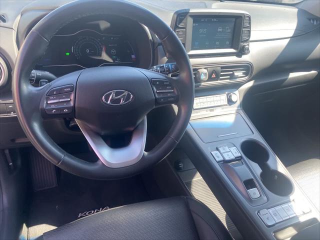 used 2021 Hyundai Kona EV car, priced at $20,000