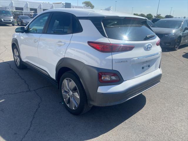 used 2021 Hyundai Kona EV car, priced at $20,000