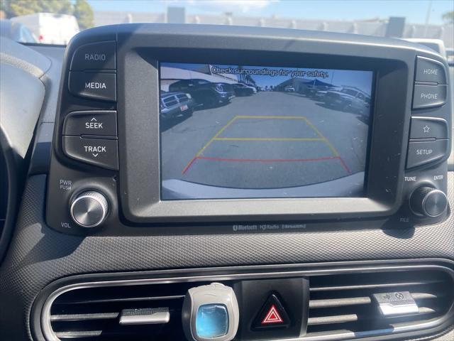 used 2021 Hyundai Kona EV car, priced at $20,000