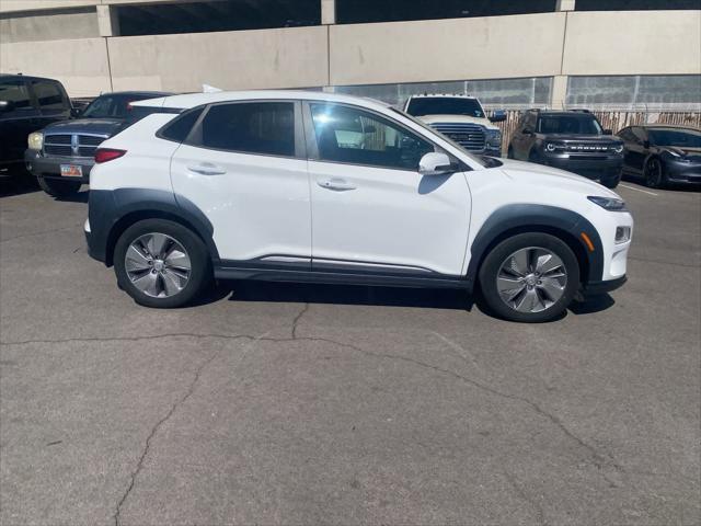 used 2021 Hyundai Kona EV car, priced at $20,000