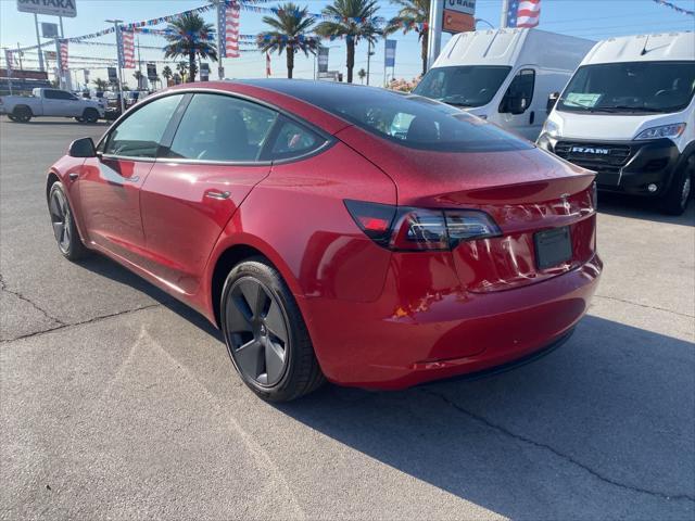 used 2022 Tesla Model 3 car, priced at $25,000