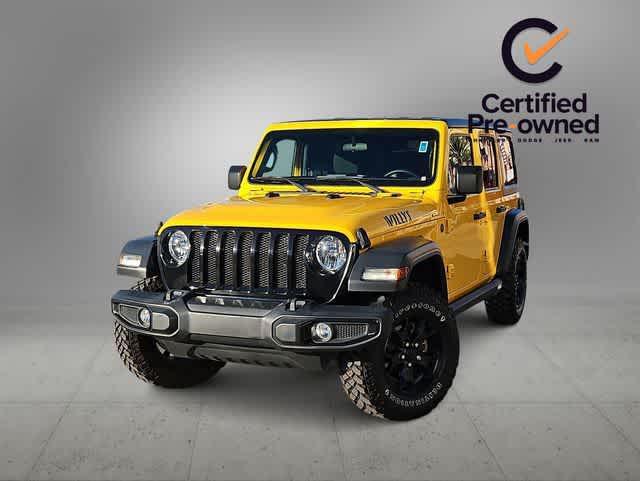 used 2020 Jeep Wrangler Unlimited car, priced at $26,500