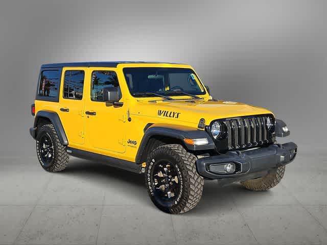 used 2020 Jeep Wrangler Unlimited car, priced at $26,500