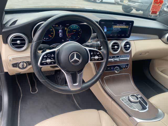 used 2021 Mercedes-Benz C-Class car, priced at $24,000